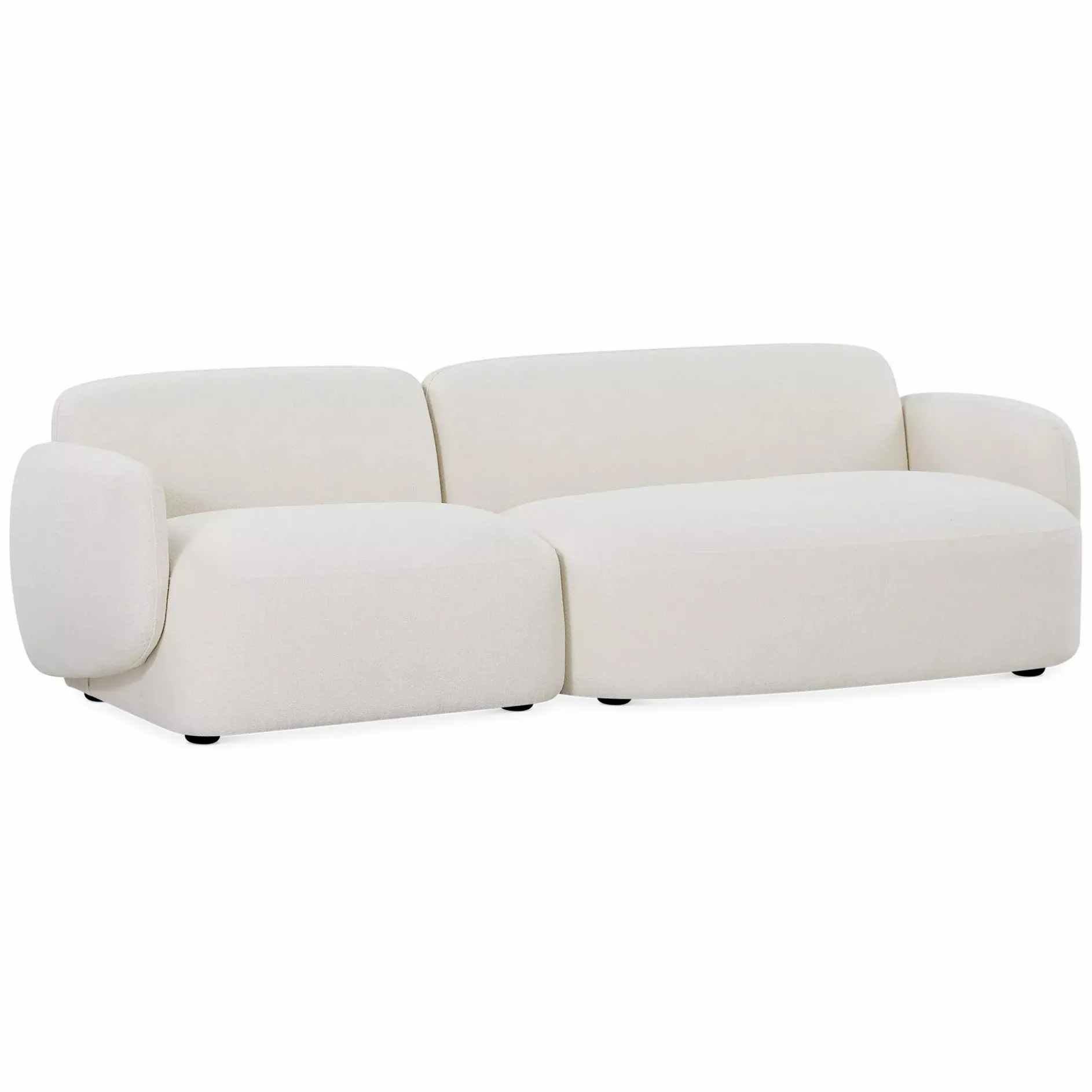 Gustave - Fabric-Upholstered Sectional Sofa