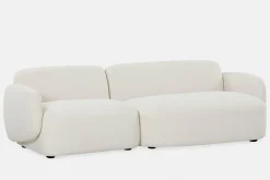 Gustave - Fabric-Upholstered Sectional Sofa