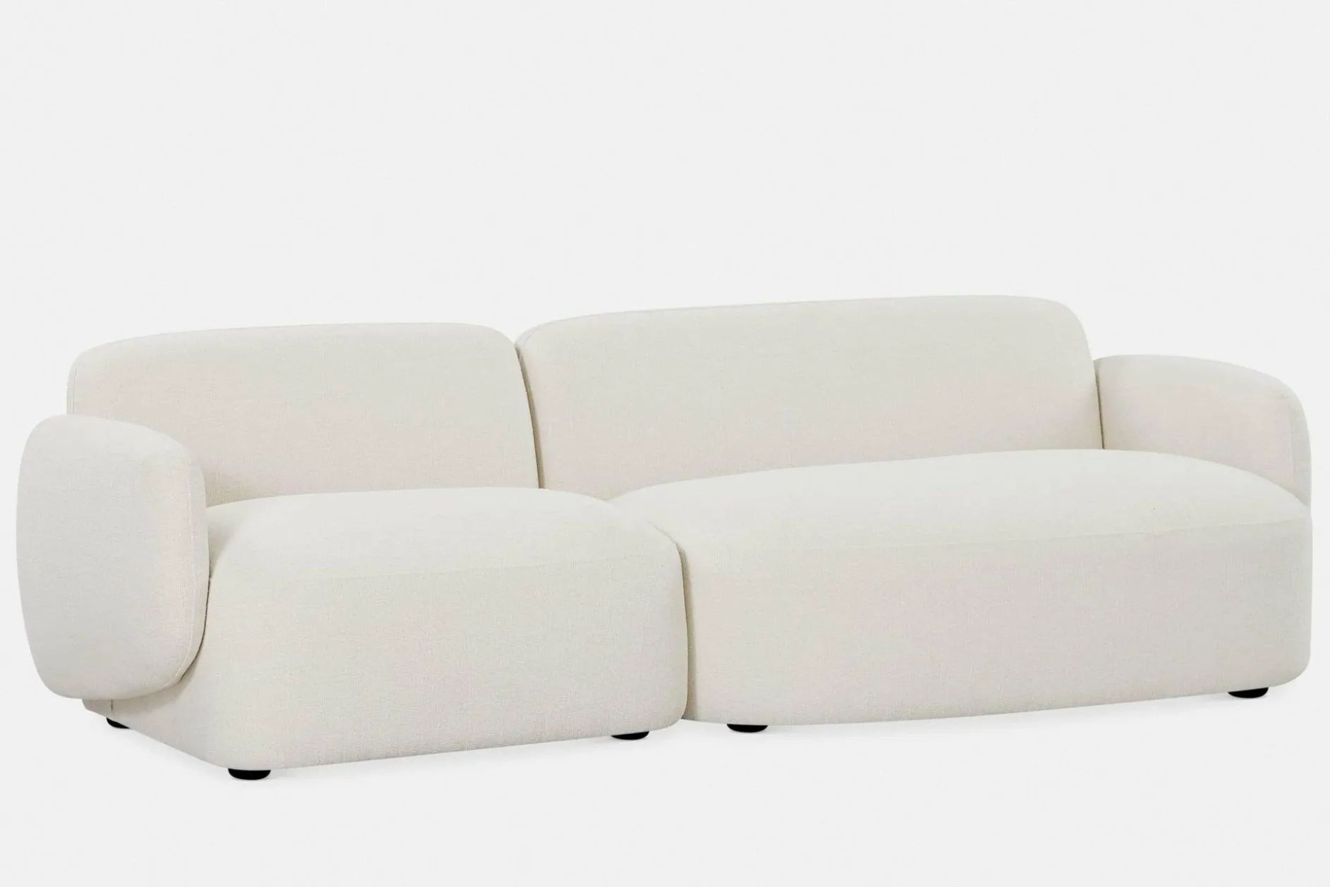 Gustave - Fabric-Upholstered Sectional Sofa