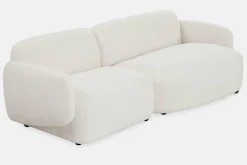 Gustave - Fabric-Upholstered Sectional Sofa