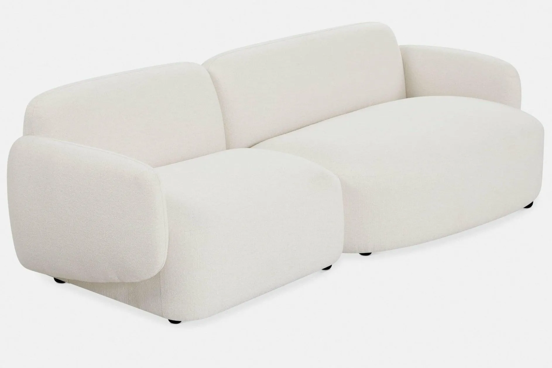 Gustave - Fabric-Upholstered Sectional Sofa
