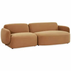 Gustave - Fabric-Upholstered Sectional Sofa