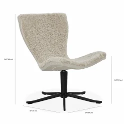 Gyro - Swivel Chair without Armrests by Conform