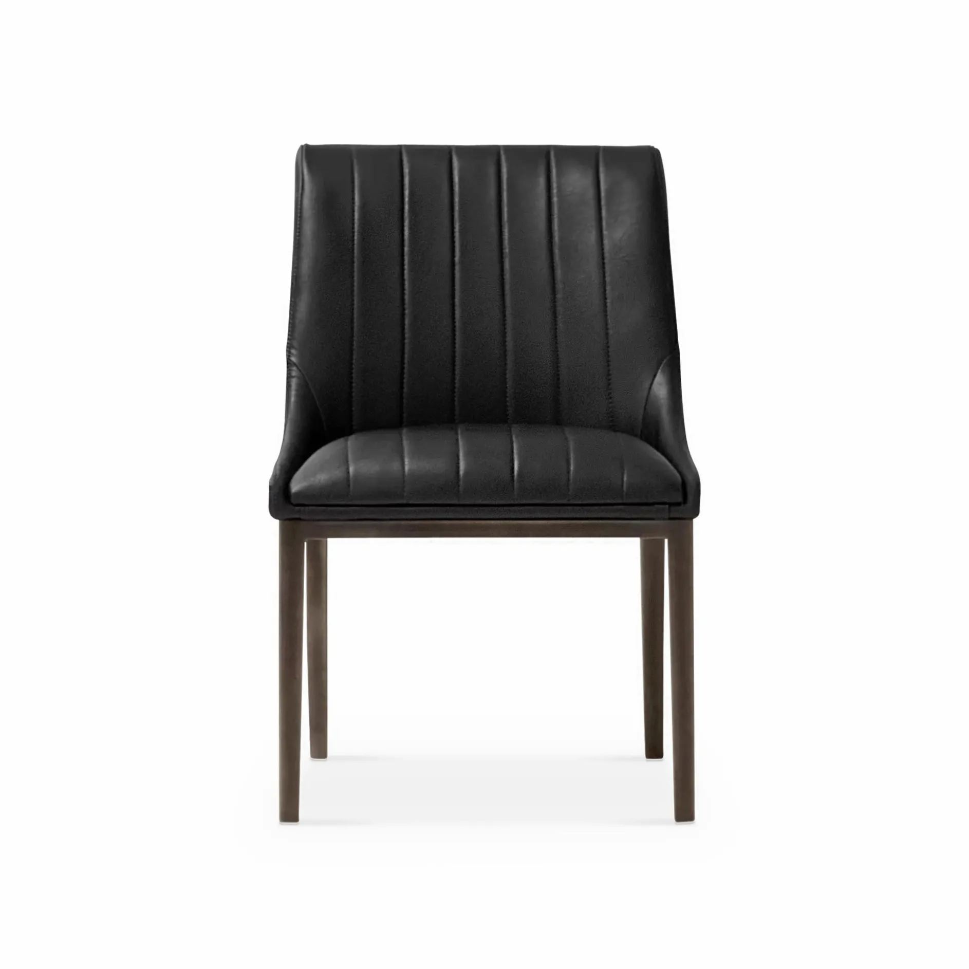 Halden - Aged Leather Dining Chair