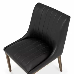 Halden - Aged Leather Dining Chair