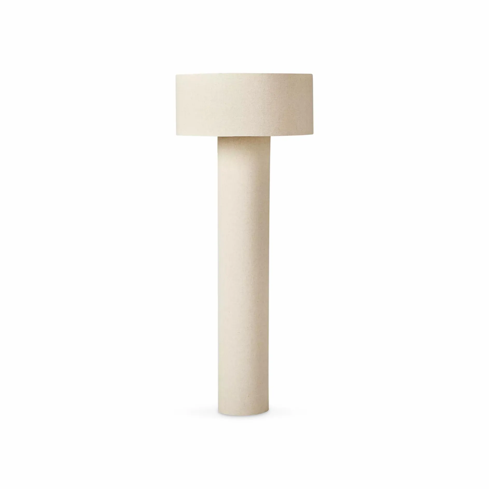 Hensley - Linen and Cotton Floor Lamp by Four Hands