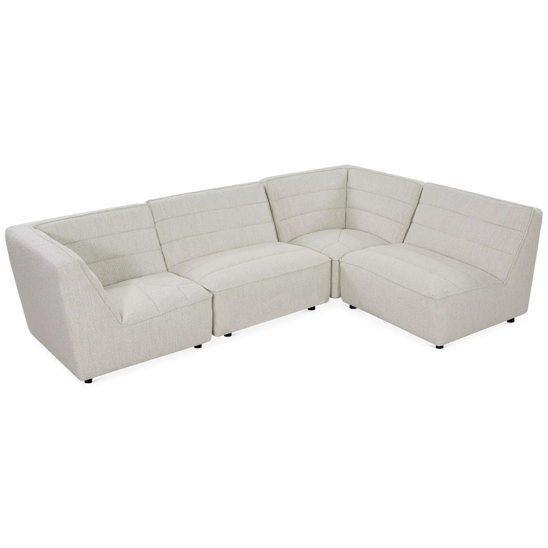 Hetchi - Fabric-Upholstered Modular Sofa