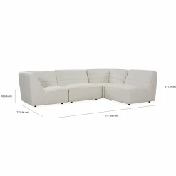 Hetchi - Fabric-Upholstered Modular Sofa