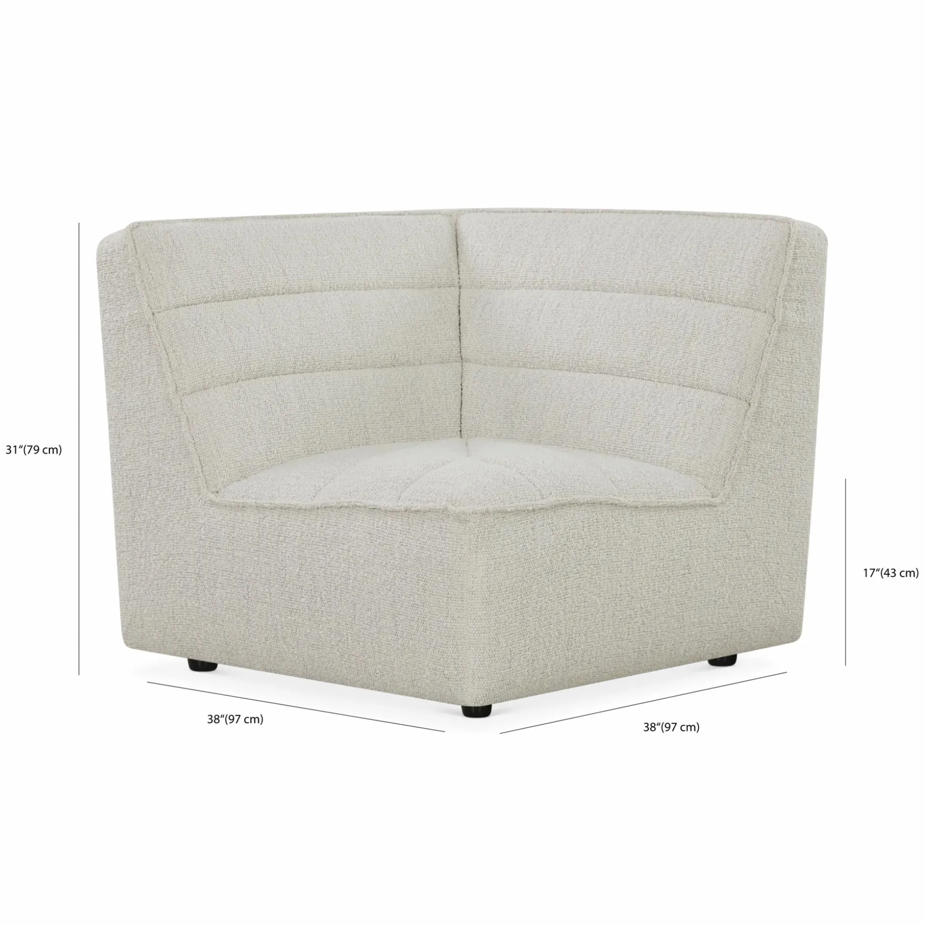 Hetchi - Fabric-Upholstered Modular Sofa