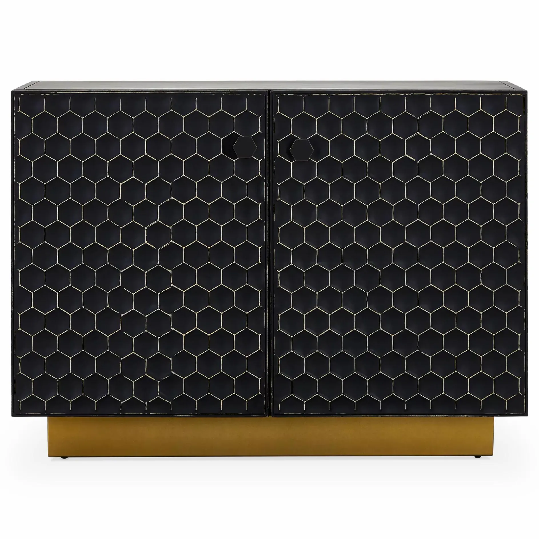 Hive - Sideboard with Honeycomb Motif