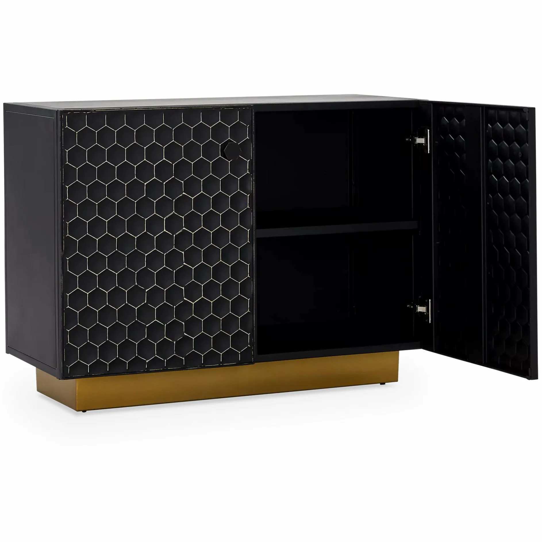 Hive - Sideboard with Honeycomb Motif