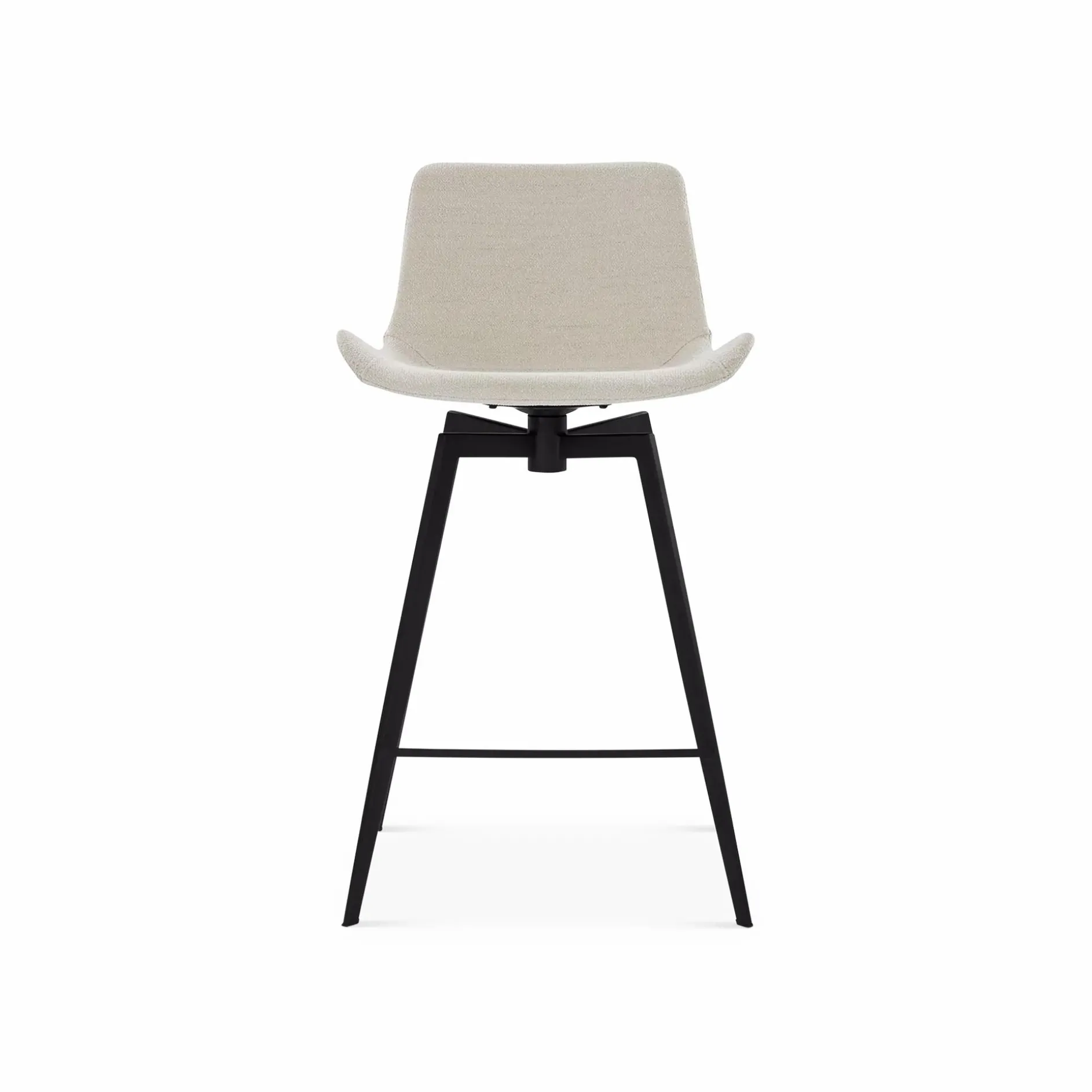 Hype - Swivel Counter Stool in Bouclé