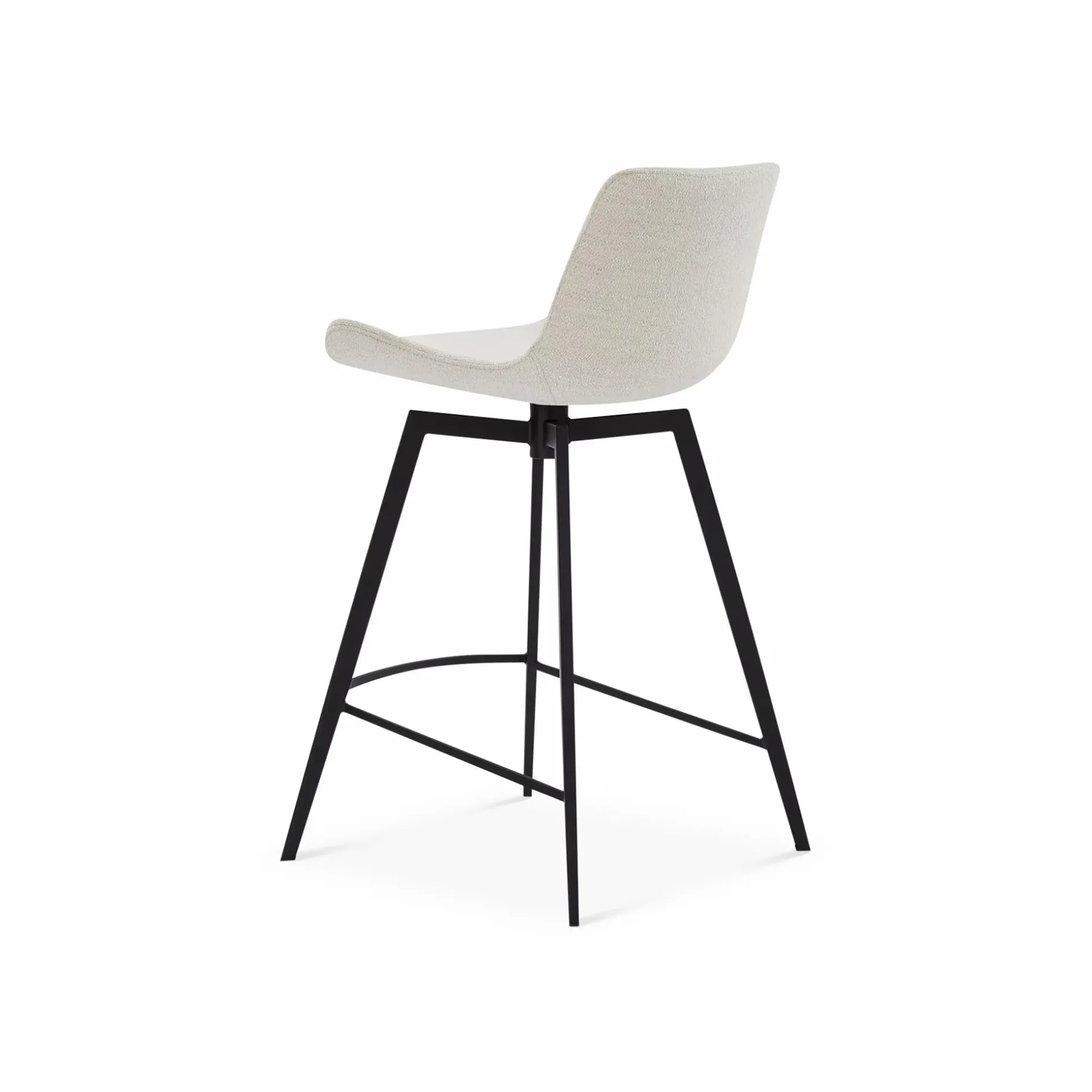 Hype - Swivel Counter Stool in Bouclé