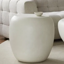 Iolite - Concrete Side Table