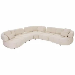 Iris - Modular Sofa with Adjustable Backrests by Miki Ferrari