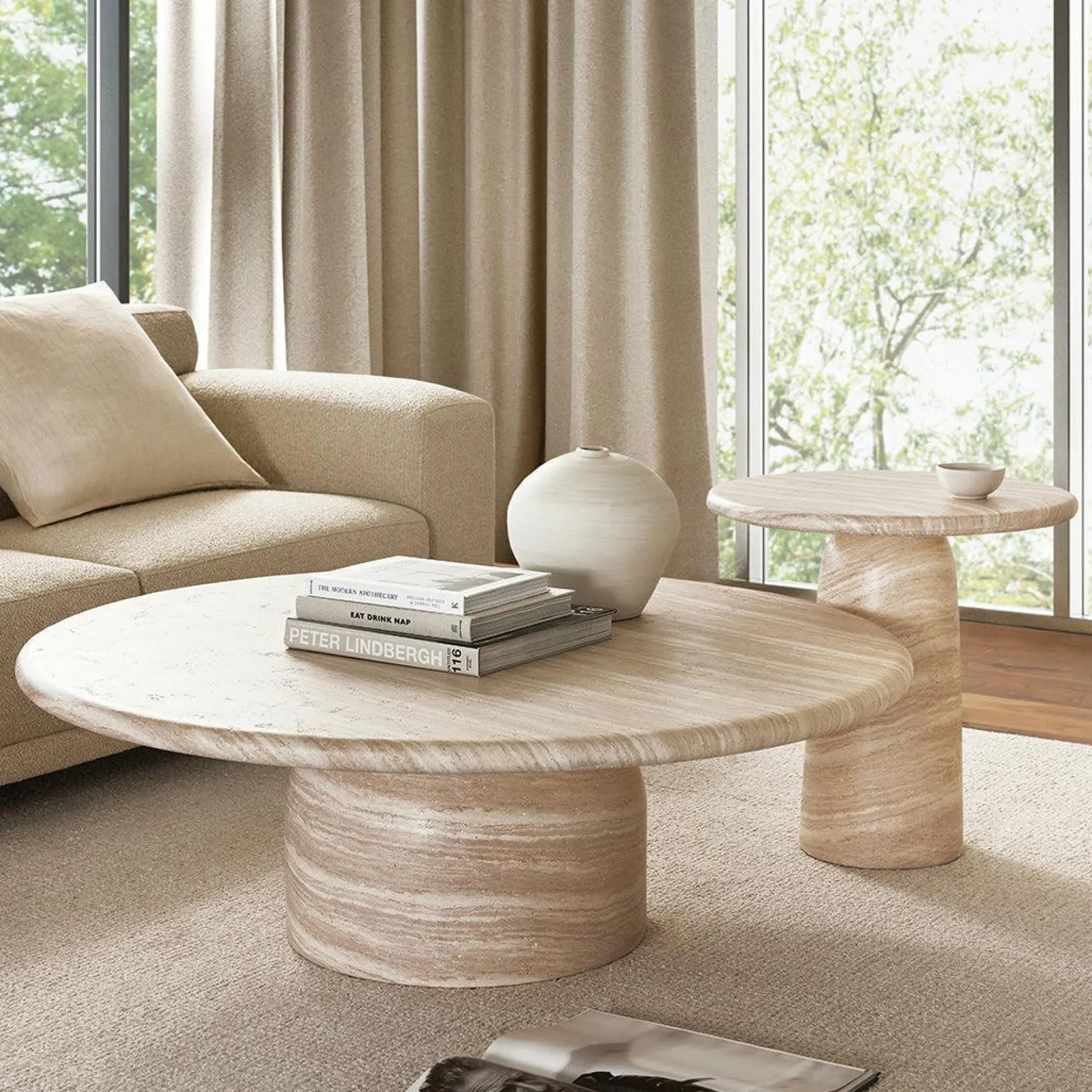 Janice - Side Table by Four Hands