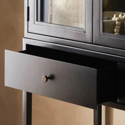 Jimi - Black Metal Cabinet by Four Hands