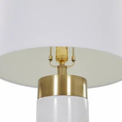 Jocelyn - White Marble Table Lamp