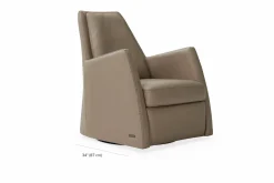 Kate - Leather Armchair by Gamma