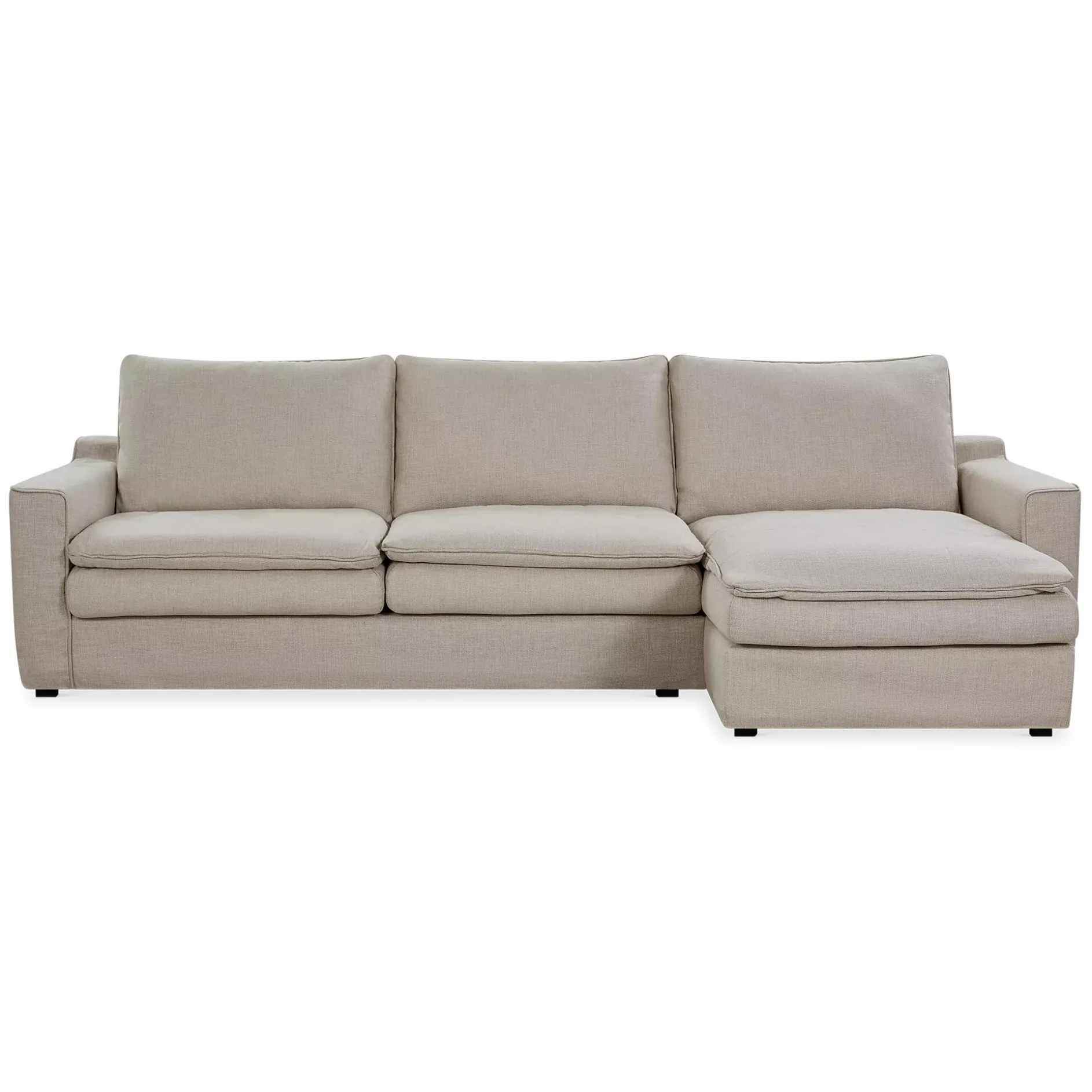 Kibo - Fabric-Upholstered Sectional Sofa by Furninova