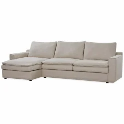 Kibo - Fabric-Upholstered Sectional Sofa by Furninova