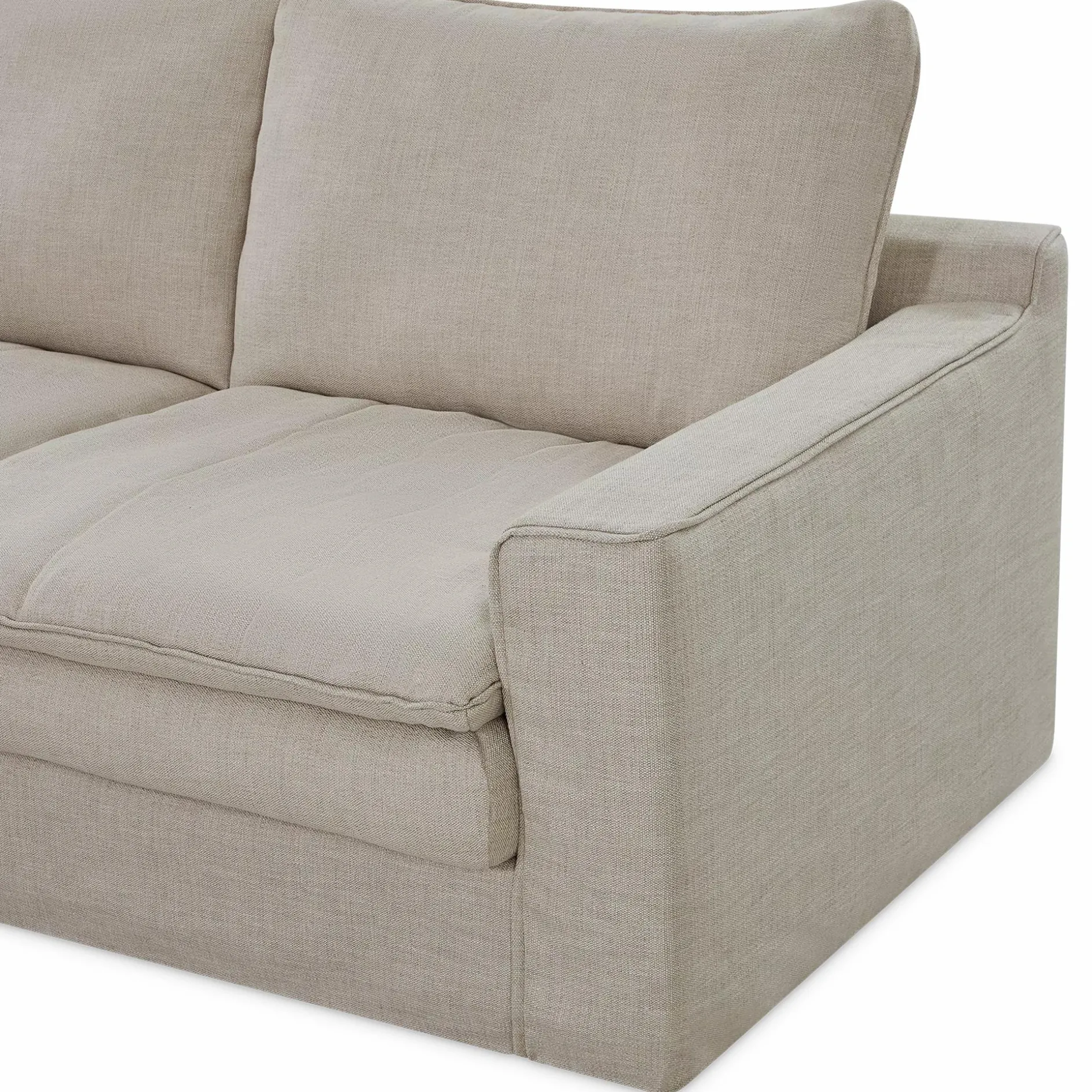 Kibo - Fabric-Upholstered Sectional Sofa by Furninova