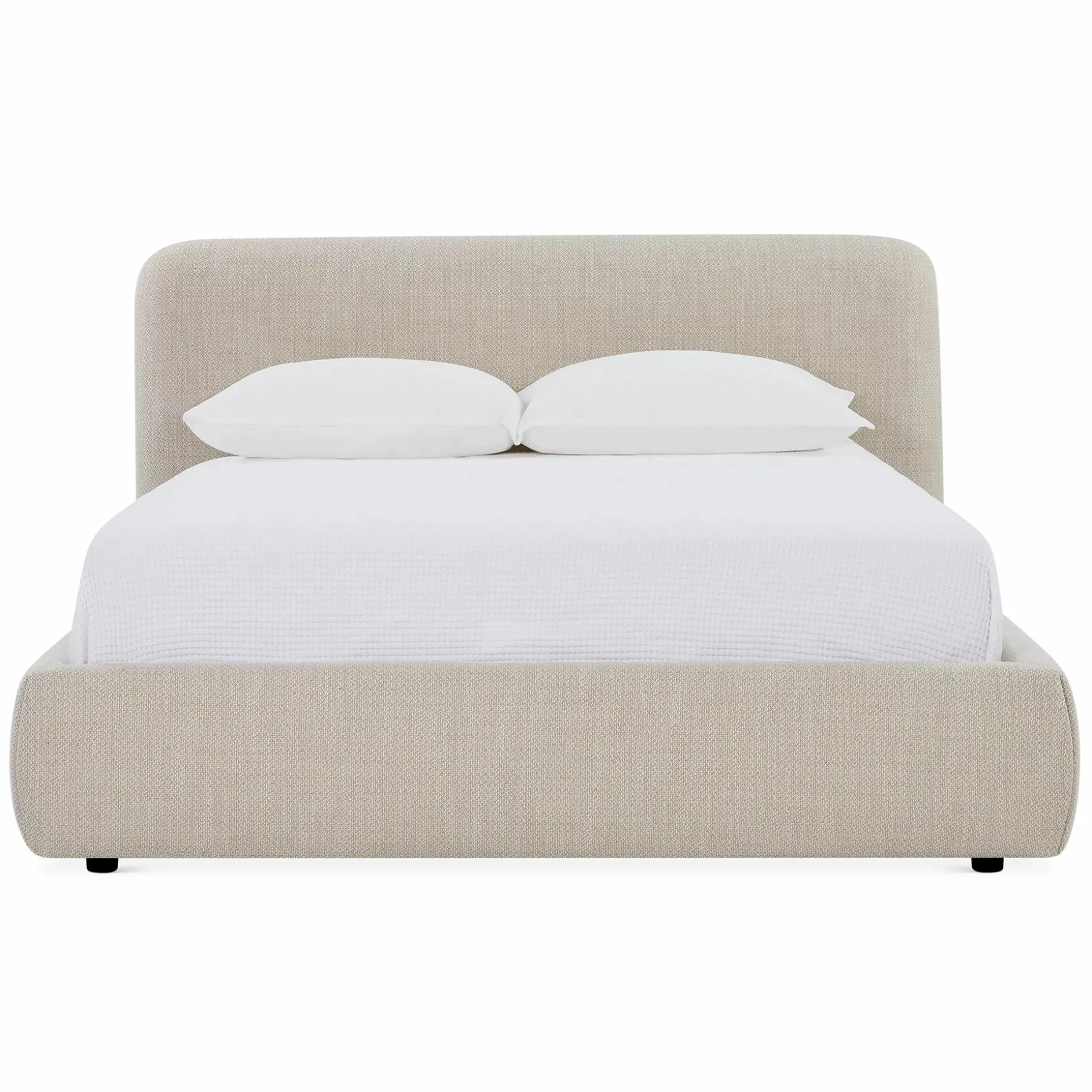 Kuzco - Fabric-Upholstered Bed