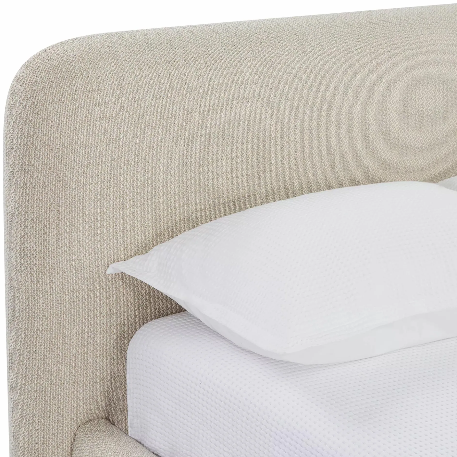Kuzco - Fabric-Upholstered Bed