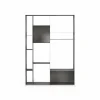 Latitude - Embossed Steel Shelving Unit by Cattelan Italia