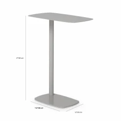 Leo - Metal Side Table by Trica