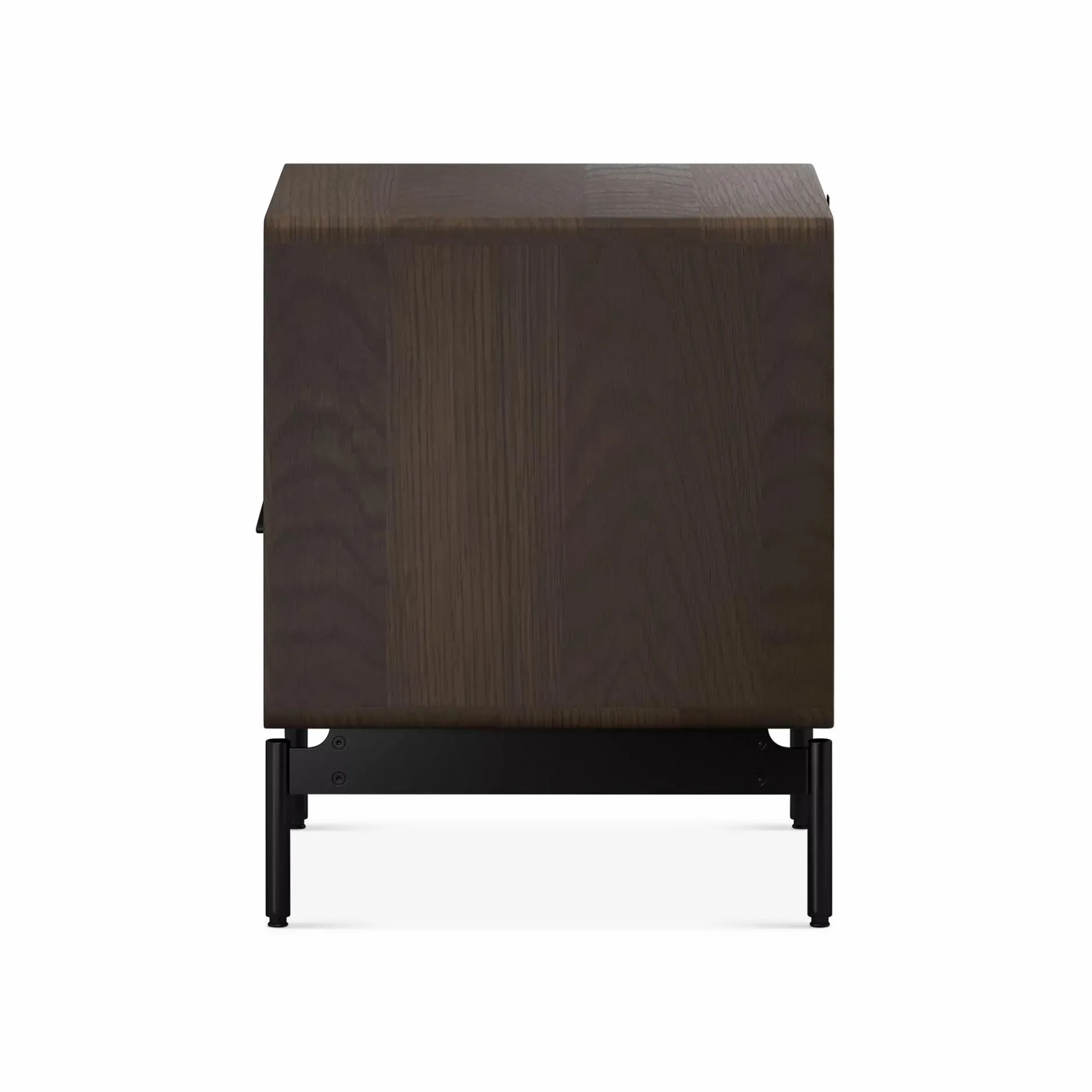 Linq - Walnut Wood Nightstand by BDI