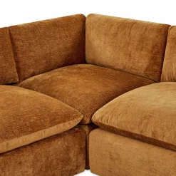 Livia - Velvet Upholstered Modular Sofa