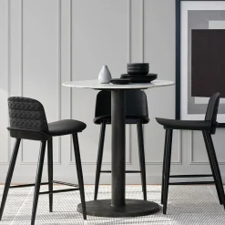 Looey - Black Counter Stool