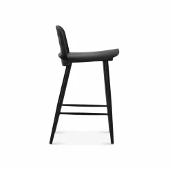 Looey - Black Counter Stool