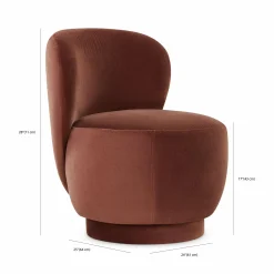 Loren - Swivel Chair by Furninova