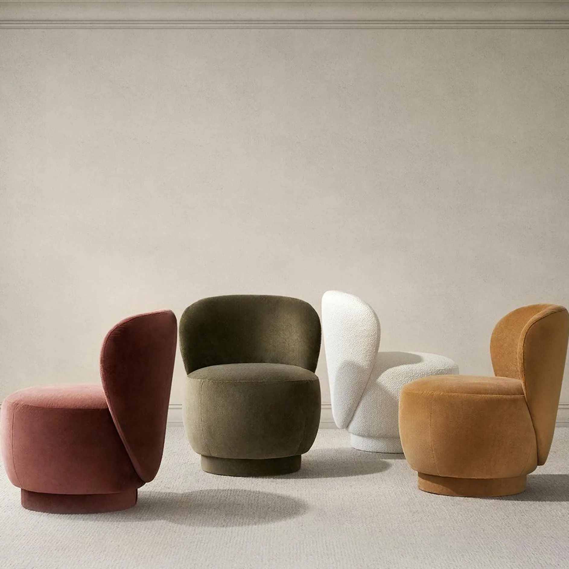 Loren - Swivel Chair by Furninova