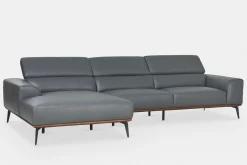 Lublin - Leather Sectional Sofa