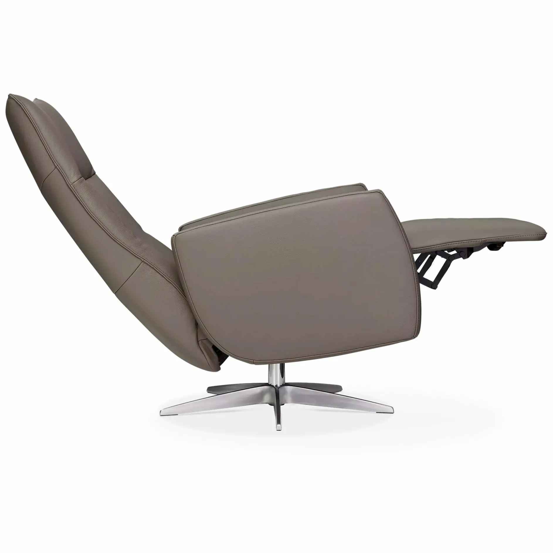 Luck - Leather Reclining Armchair by Géalux