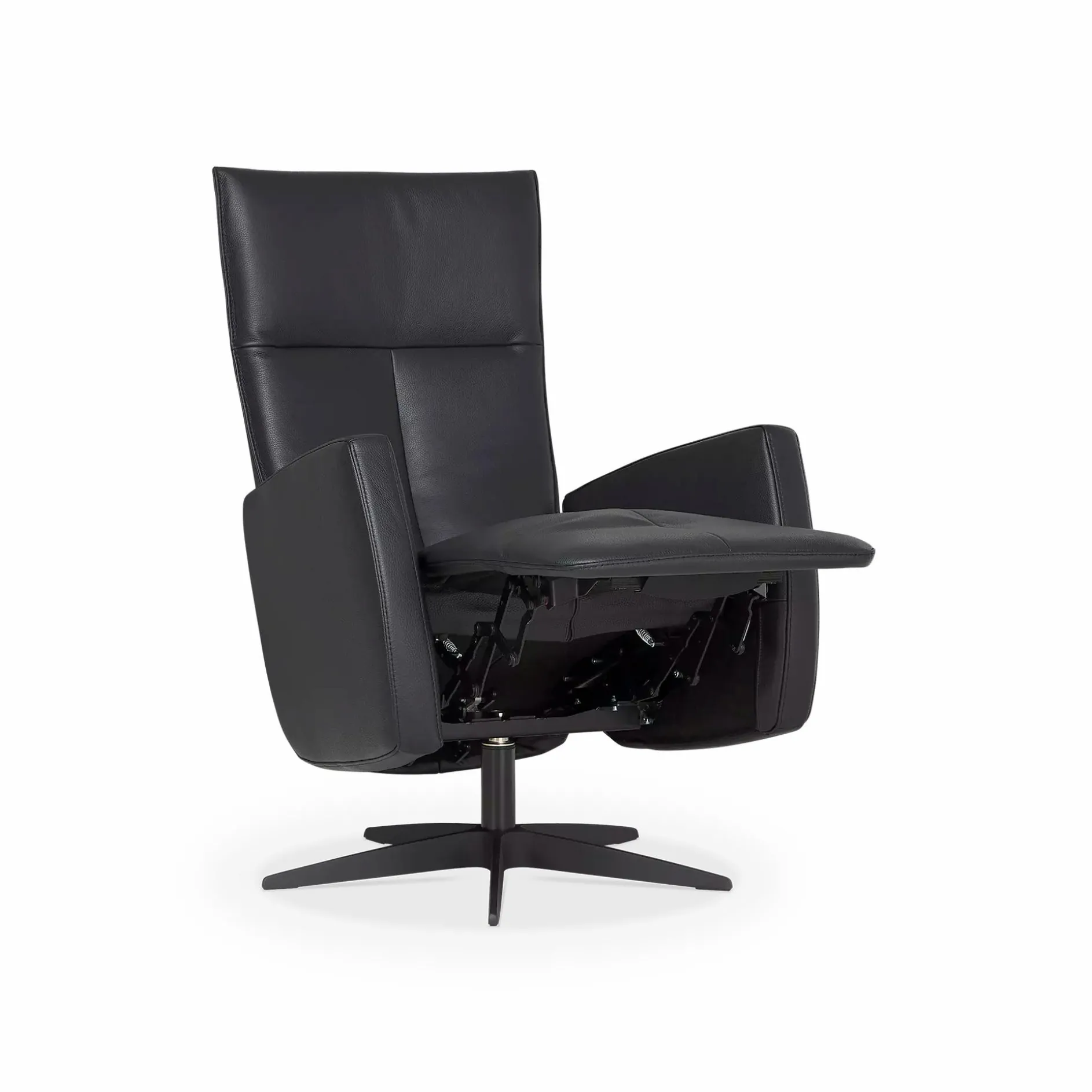 Luck - Leather Reclining Armchair by Géalux