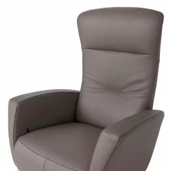 Luck - Leather Reclining Armchair by Géalux