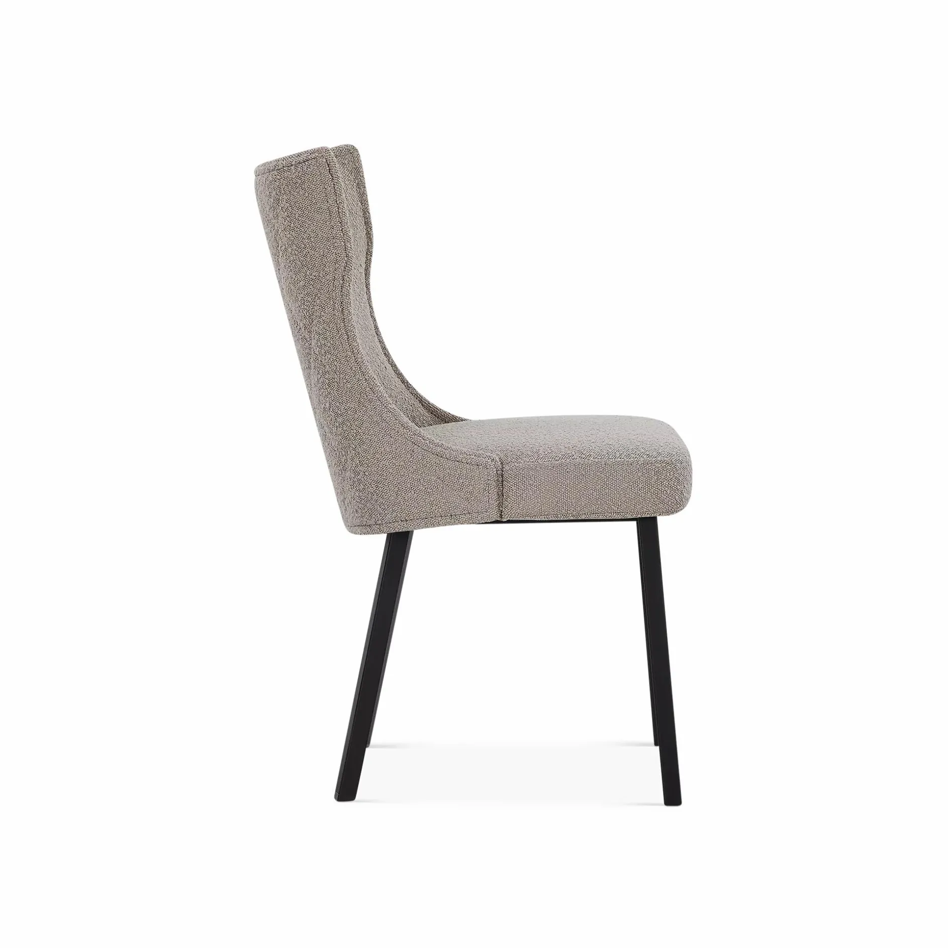 Luna - Quilted Back Dining Chair by Trica