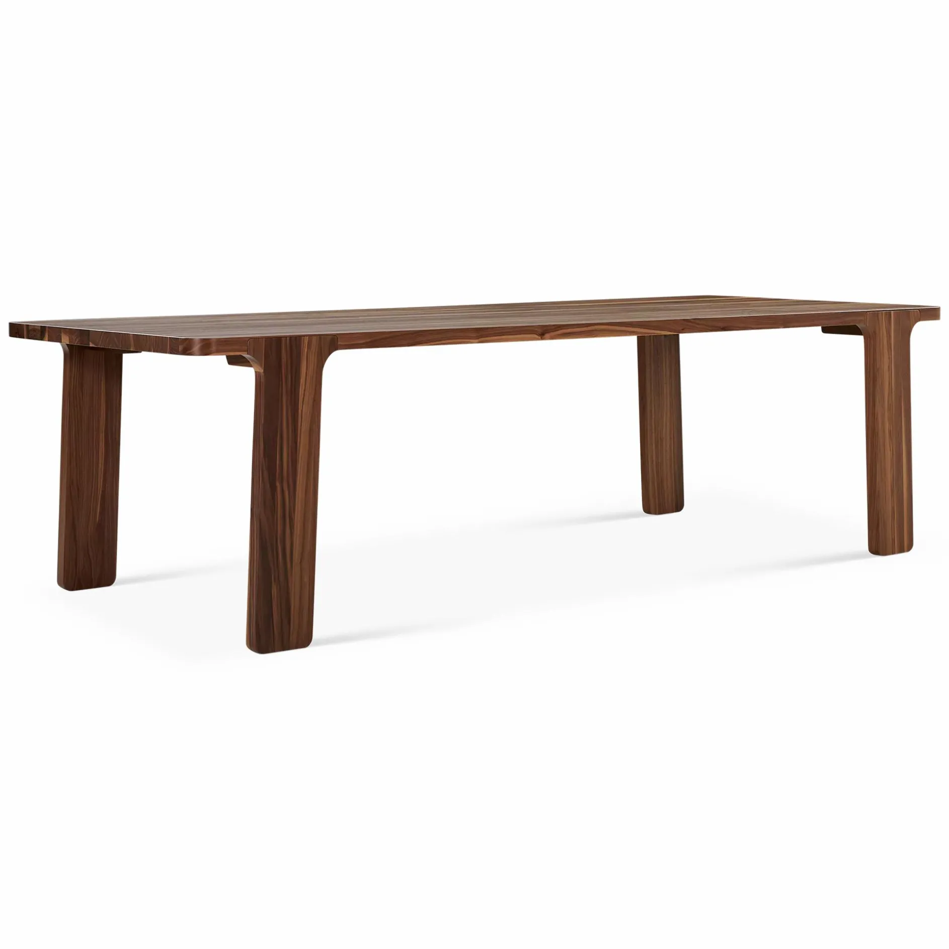 Macy - Walnut Wood Dining Table by Verbois