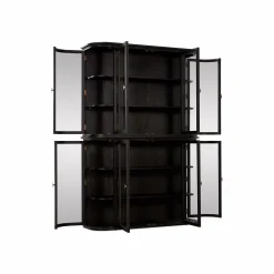 Marceline - Cabinet with Curved Glass