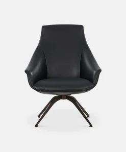 Marina - Leather Swivel Chair by Géalux