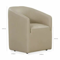 Marny - Leather Dining Chair