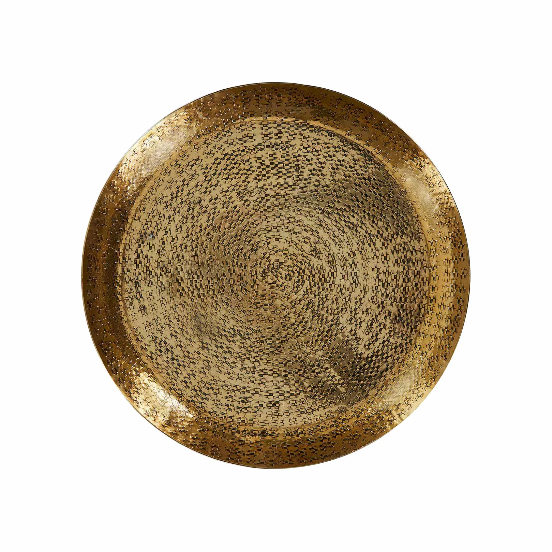 Marrakech - Hammered Aluminium Tray
