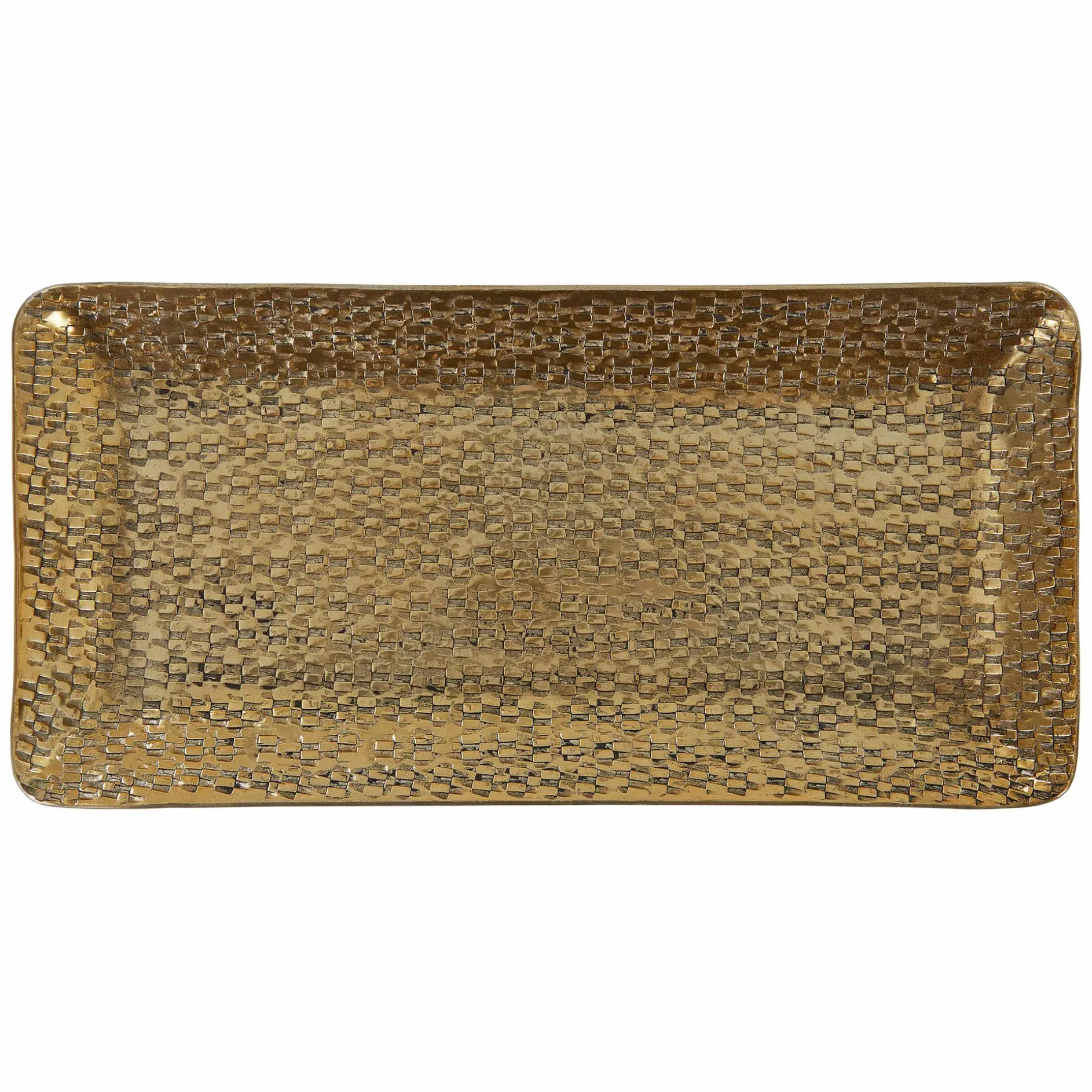Marrakech - Hammered Aluminium Tray