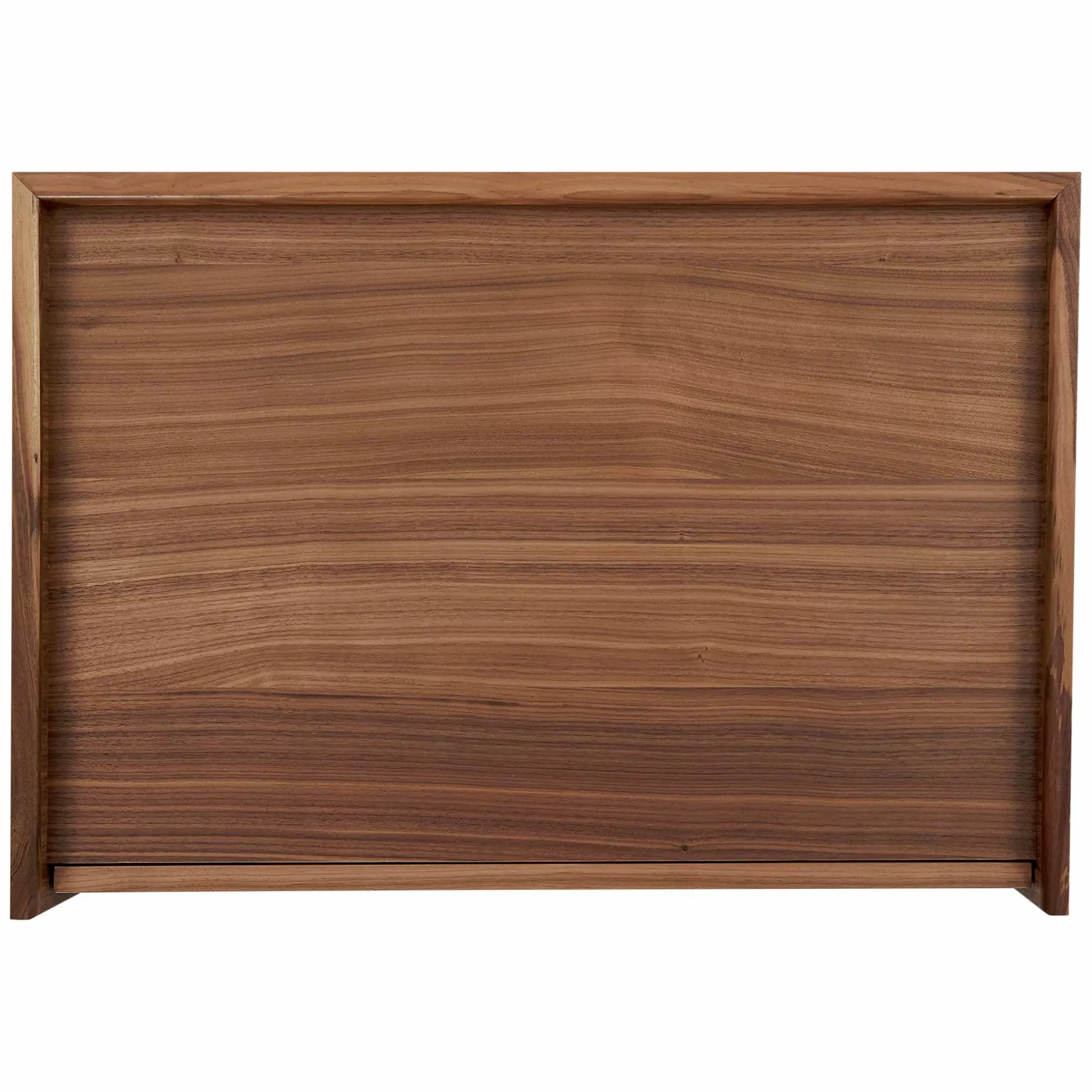 Marvin - Natural Wood Nightstand with 2 Drawers