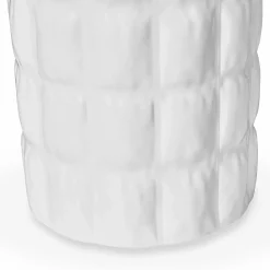 Matelassé - Vase with Quilted Motif by Kartell