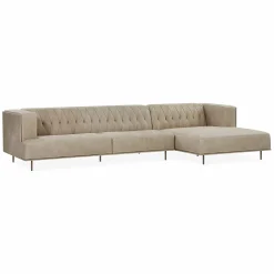 McQueen - Leather Sectional Sofa by Gamma